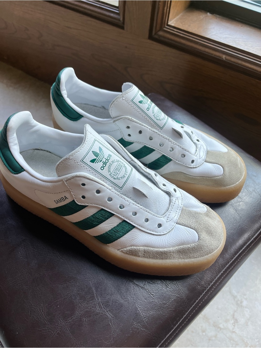 adidas Samba White Green Gum Men’s Sneakers
